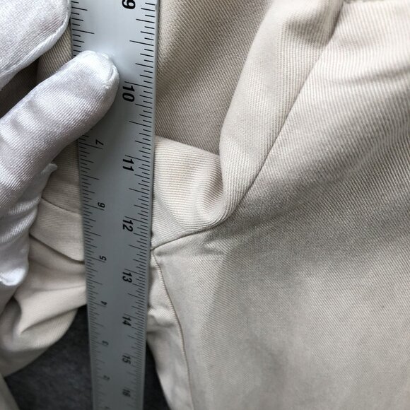 Everlane Way High Drape Pant Womens 6S Short Cream Pleated Wide Leg High Waist - Picture 7 of 11